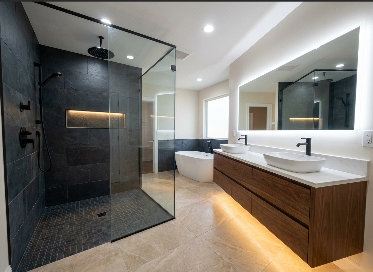 Luxury Bathroom Plumbing & Renovation