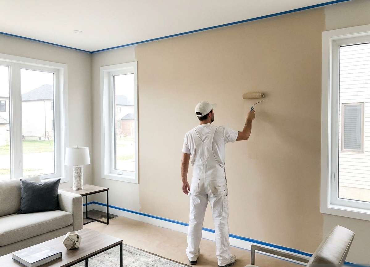 Plastering, Tiling & Painting